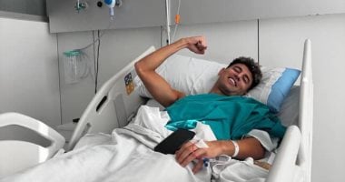 المصرى يطمئن على يوسف الجوهرى بعد جراحة الأربطة بأسبانيا