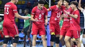 موعد مباراة مصر والكاميرون في نهائي بطولة أفريقيا لشباب الطائرة