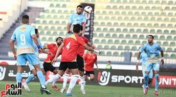 تريزيجيه يسجل الهدف الثانى للأهلى فى مرمى حرس الحدود.. صور