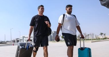 وصول الزمالك إلى العاصمة الإدارية للمشاركة في بطولة العالم للأندية لكرة اليد