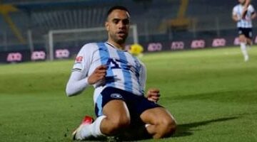 الشيبى يقود بيراميدز للتقدم على الطلائع 2 – 0 فى الشوط الأول.. صور
