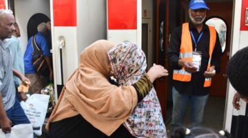 اليوم.. انطلاق القطار الثالث عشر للعودة الطوعية للسودانيين من محطة مصر