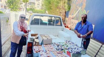 «تموين بورسعيد» تضبط كميات كبيرة من حلوى المولد غير مدون عليها بيانات بالصلاحية