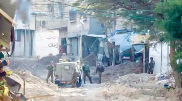 إصابة جنديين إسرائيليين إثر تفجير مركبة عسكرية في طولكرم شمال الضفة الغربية