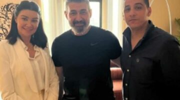 ياسر جلال ينشر صورا جديدة من كواليس «للعدالة وجه آخر» مع أروى جودة