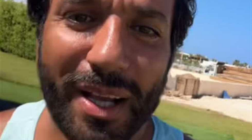 فيديو طريف لـ حسن الرداد مع رامي رضوان في الساحل الشمالي يشعل السوشيال ميديا