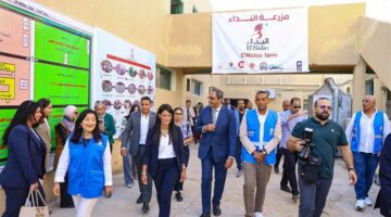 وزيرة التخطيط تضع حجر الأساس لمصنع تربية ديدان القز وإنتاج الحرير الطبيعي بقنا