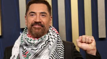 أخرهم خافيير بارديم.. الكوفية الفلسطينية تاريخ من التضامن ودعم القضية على السجادة الحمراء