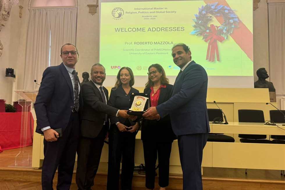 وفد جامعة بورسعيد يزور إيطاليا ويطلق مبادرة التكتل الجامعي الدولي