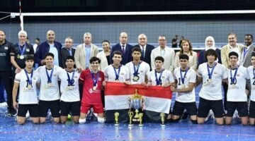 منتخب مصر للشباب يحرز لقب بطولة أفريقيا لكرة الطائرة 2025