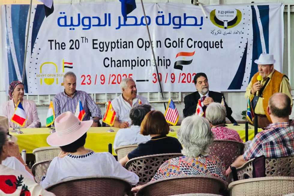 رسلان يعلن تفاصيل بطولة مصر الدولية للكروكيه