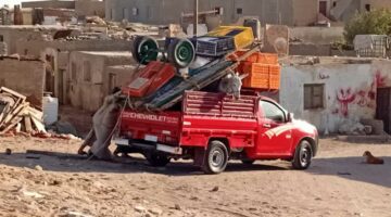 مدينة رأس غارب تواصل ترحيل عربات «الكارو » إلى قنا بعد حظر سيرها بالشوارع