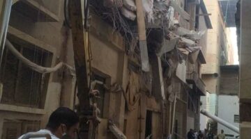 ارتفاع عدد ضحايا انهيار مصنع في المحلة الكبرى إلى 5 متوفين و25 مصابًا