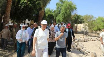 في اليوم العالمي للسياحة.. محافظ المنيا يتفقد أعمال البعثة الأجنبية المشتركة بمنطقة زاوية سلطان