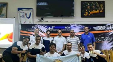 5 ذهبيات لجامعة سوهاج خلال مشاركتها في معسكر الأنشطة الصيفية لطلاب الجامعات