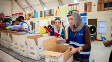Elano Water Participates in the Third Edition of Madrasset El Saada with a 30,000-School-Supplies-Carton Initiative