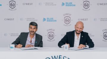«O West» توقع اتفاقية مع «Blue Ribbon» لإدارة ناديها الرياضي والاجتماعي