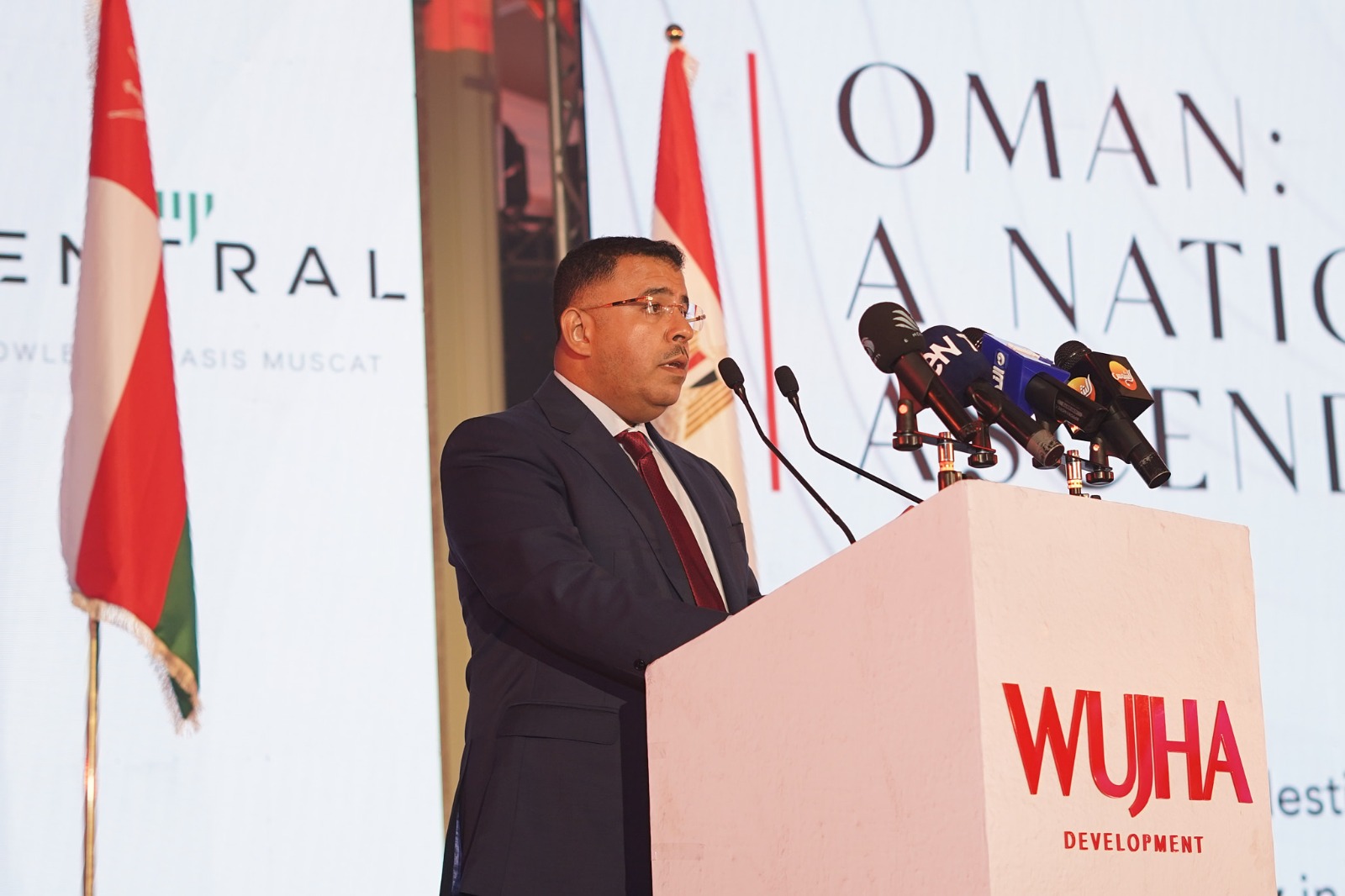 Wujha Real Estate Development has unveiled two landmark projects in Knowledge Oasis Muscat Uptown Muscat and Central 7