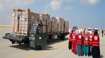 "زاد العزة.. من مصر إلى غزة".. انطلاق قافلة المساعدات الـ27 إلى القطاع