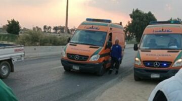 إصابة 5 أشخاص في تصادم ميكروباص بشجرة في المنوفية