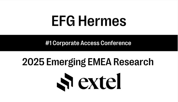 إي اف جي هيرميس تتصدر جوائز Extel لعام 2025 بمؤتمرها الاستثماري في لندن