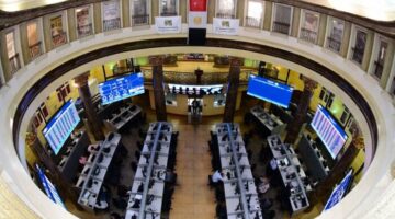 ارتفاع مؤشرات البورصة عند إغلاق تعاملات اليوم الأحد
