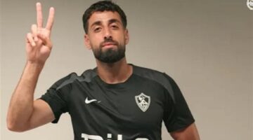 الدباغ يسجل أولى أهدافه مع الزمالك أمام المصري