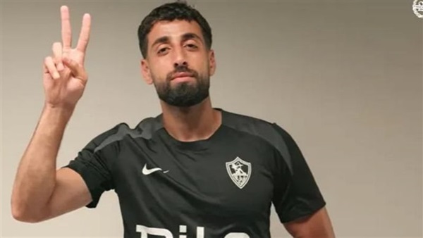 الدباغ يسجل أولى أهدافه مع الزمالك أمام المصري
