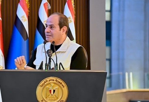 الرئيس السيسي: مستمرون في إدخال المساعدات لـ غزة و مصر لا تشارك في حصار القطاع