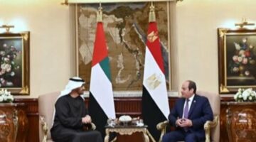 الرئيس السيسي يثمن الطفرة التي تشهدها العلاقات الاقتصادية بين مصر والإمارات