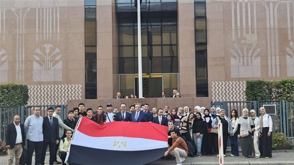 السفارة المصرية ببرلين تحتفل بأوائل الثانوية العامة برسالة مسجلة من وزير الخارجية