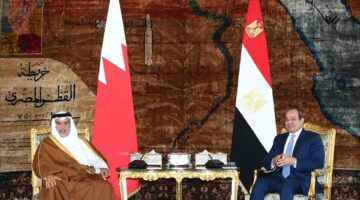 السيسي يستقبل ولي عهد البحرين لبحث تعزيز العلاقات الثنائية وتطورات الأوضاع الإقليمية
