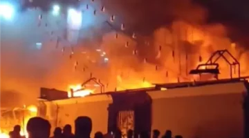 السيطرة على حريق محدود داخل فرن سياحي بشارع العشرين بفيصل