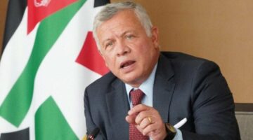 العاهل الأردنى يؤكد دعم بلاده الثابت للفلسطينيين ورفض مخططات الاحتلال فى غزة والضفة