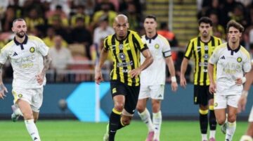 النصر يضرب اتحاد جدة بثنائية وينفرد بصدارة الدوري السعودي