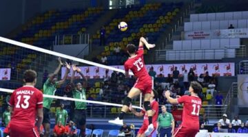 اليوم ..منتخب شباب الطائرة يواجه الكاميرون في  نهائي البطولة الأفريقية بالقاهرة