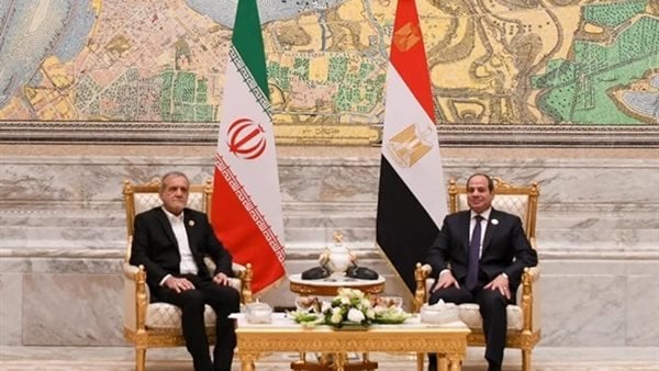 «بزشكيان» يوجه الشكر للرئيس السيسى على دوره فى تيسير المفاوضات بين طهران والوكالة الذرية