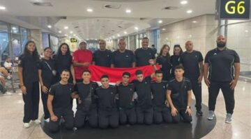 بعثة منتخب مصر للسباحة بالزعانف تغادر إلى تونس للمشاركة في البطولة العربية والإفريقية