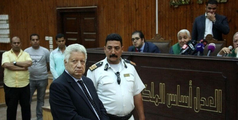 بعد قليل.. محاكمة مرتضى منصور بتهمة سب وقذف خالد يوسف وزوجته