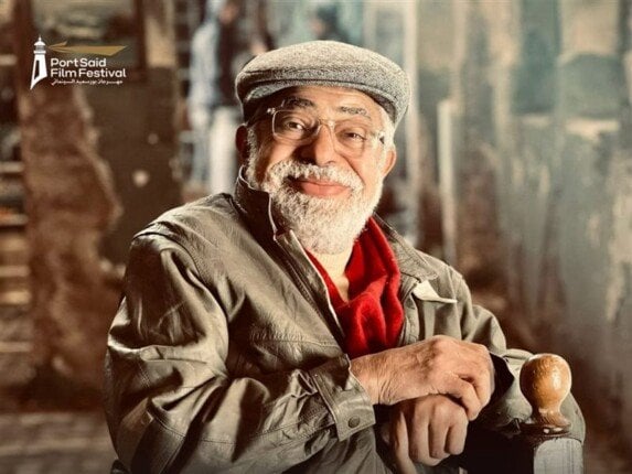 تكريم مهندس الديكور عباس صابر بمهرجان بورسعيد السينمائي الدولي