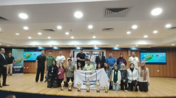 جامعة حلوان تحصد 6 كؤوس في المهرجان الرياضي لجامعات الدلتا والقاهرة الكبرى