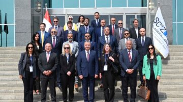 “دي بي ورلد” تستقبل السفيرة الأمريكية بالقاهرة ووفدًا من كبريات الشركات الأمريكية بميناء السخنة