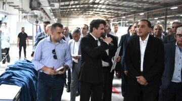 رئيس الوزراء يفتتح مصنع “إروجلو جارمنت” التركي للملابس الجاهزة باستثمارات 40 مليون دولار