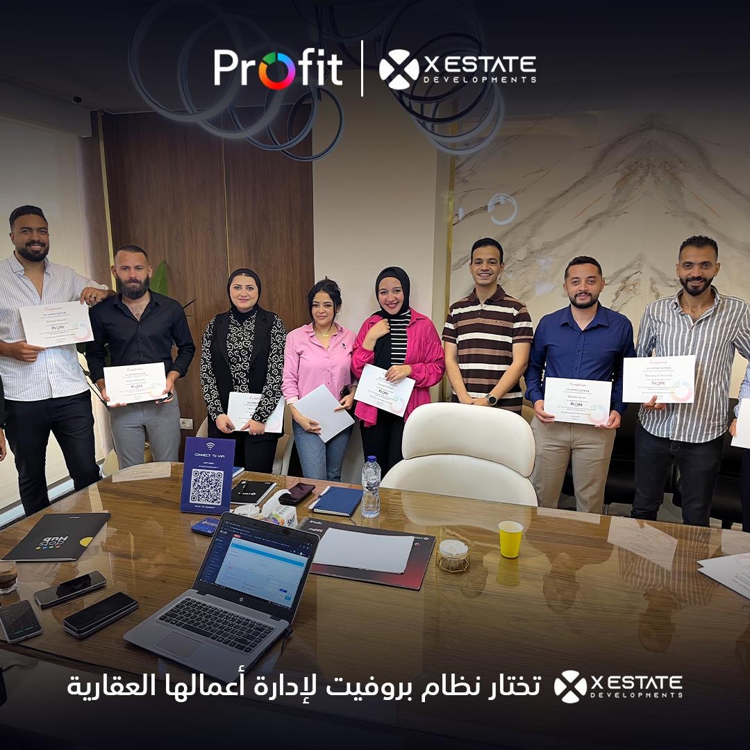 شركة X Estate Developments تعتمد نظام Profit CRM لتطوير إدارة المبيعات