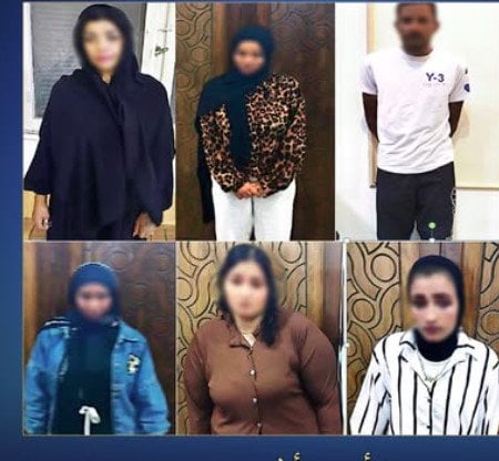 ضبط رجل و5 سيدات بتهمة ممارسة الأعمال المنافية للآداب بالإسكندرية