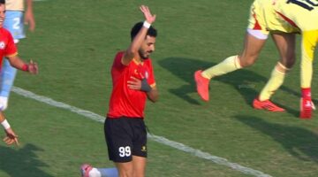 عاجل| حرس الحدود يضرب شباك الأهلي بهدف أول
