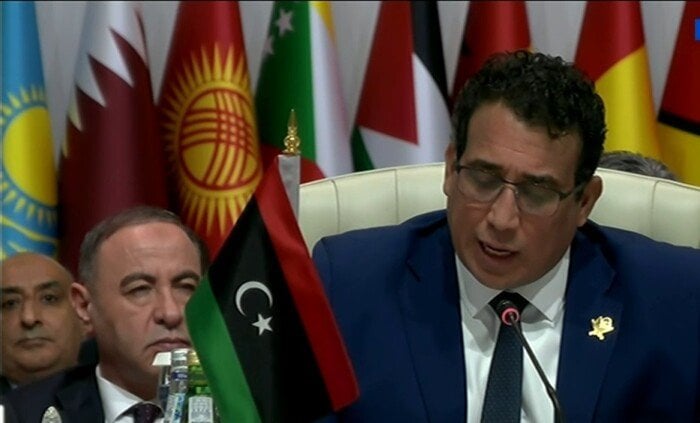 قمة الدوحة.. رئيس المجلس الرئاسي الليبي: أي اعتداء على دولة عربية أو إسلامية يمسنا جميعًا