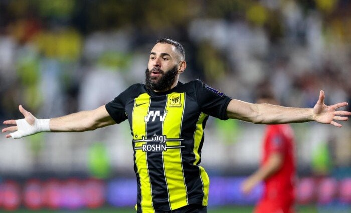 كريم بنزيما يقود تشكيل اتحاد جدة في مواجهة النصر بقمة الدوري السعودي