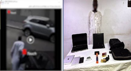 كسر الزجاج.. ضبط شخص بتهمة سرقة حقيبة من داخل سيارة بأكتوبر