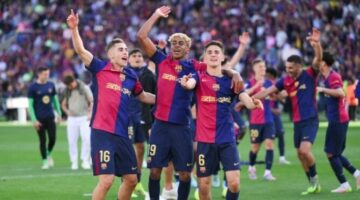 «لامين يامال» يتصدر الهجوم.. قائمة برشلونة في دوري أبطال أوروبا 2025-2026